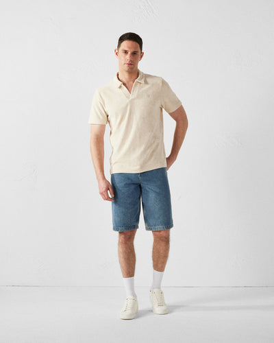 Polo éponge Sable Joshua