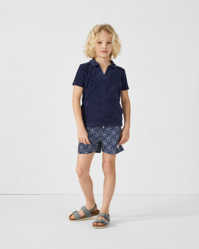 Polo éponge Marine Terry